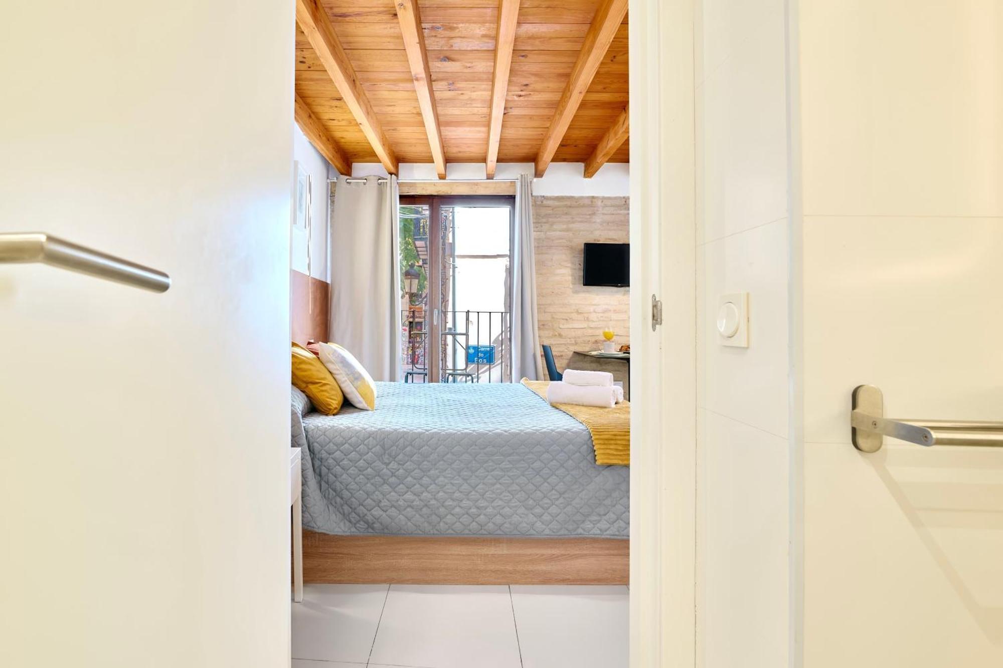 Apartamento De Diseno En La Plaza Del Carmen F1 Valencia Buitenkant foto