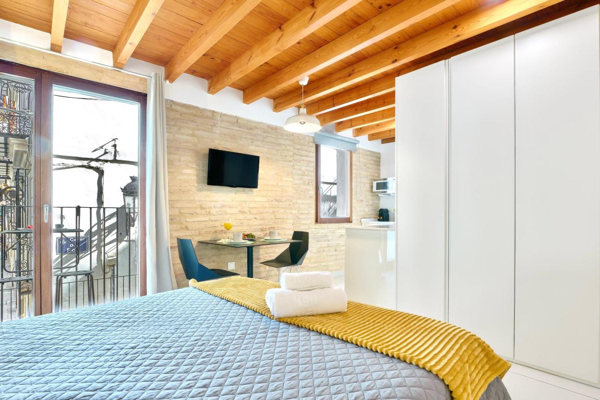 Apartamento De Diseno En La Plaza Del Carmen F1 Valencia Buitenkant foto