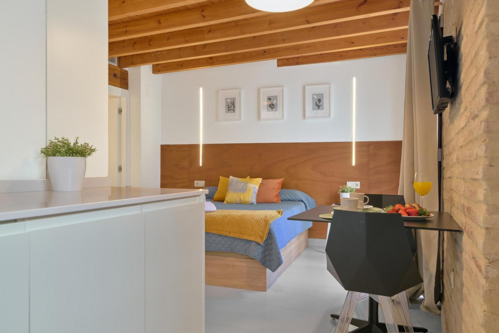 Apartamento De Diseno En La Plaza Del Carmen F1 Valencia Buitenkant foto