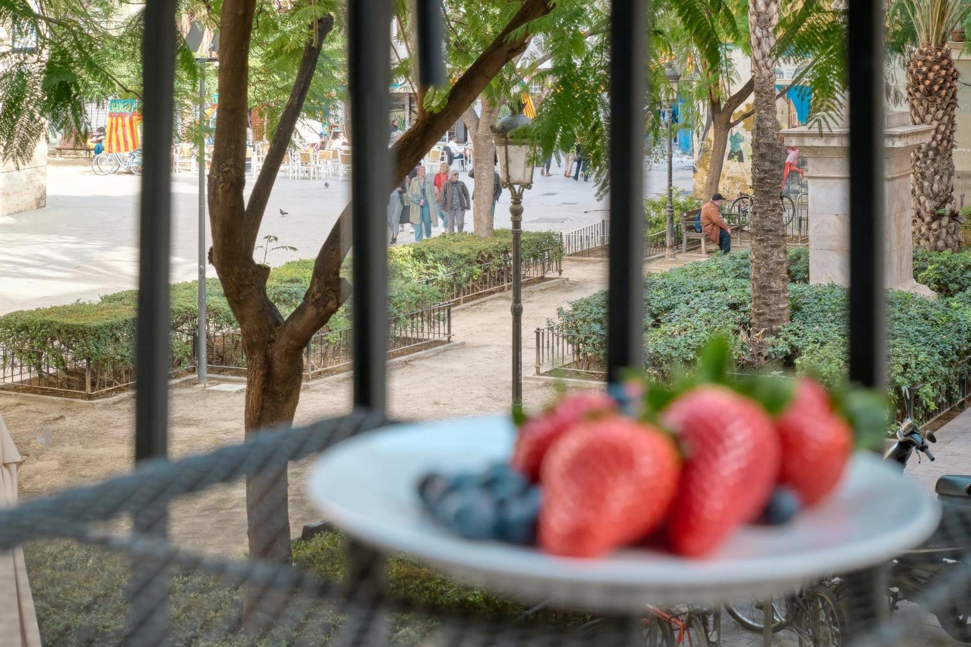 Apartamento De Diseno En La Plaza Del Carmen F1 Valencia Buitenkant foto