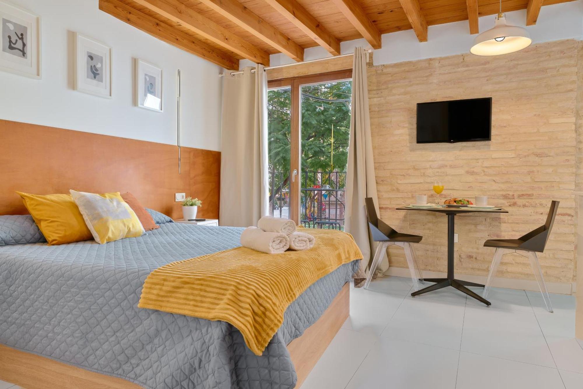 Apartamento De Diseno En La Plaza Del Carmen F1 Valencia Buitenkant foto