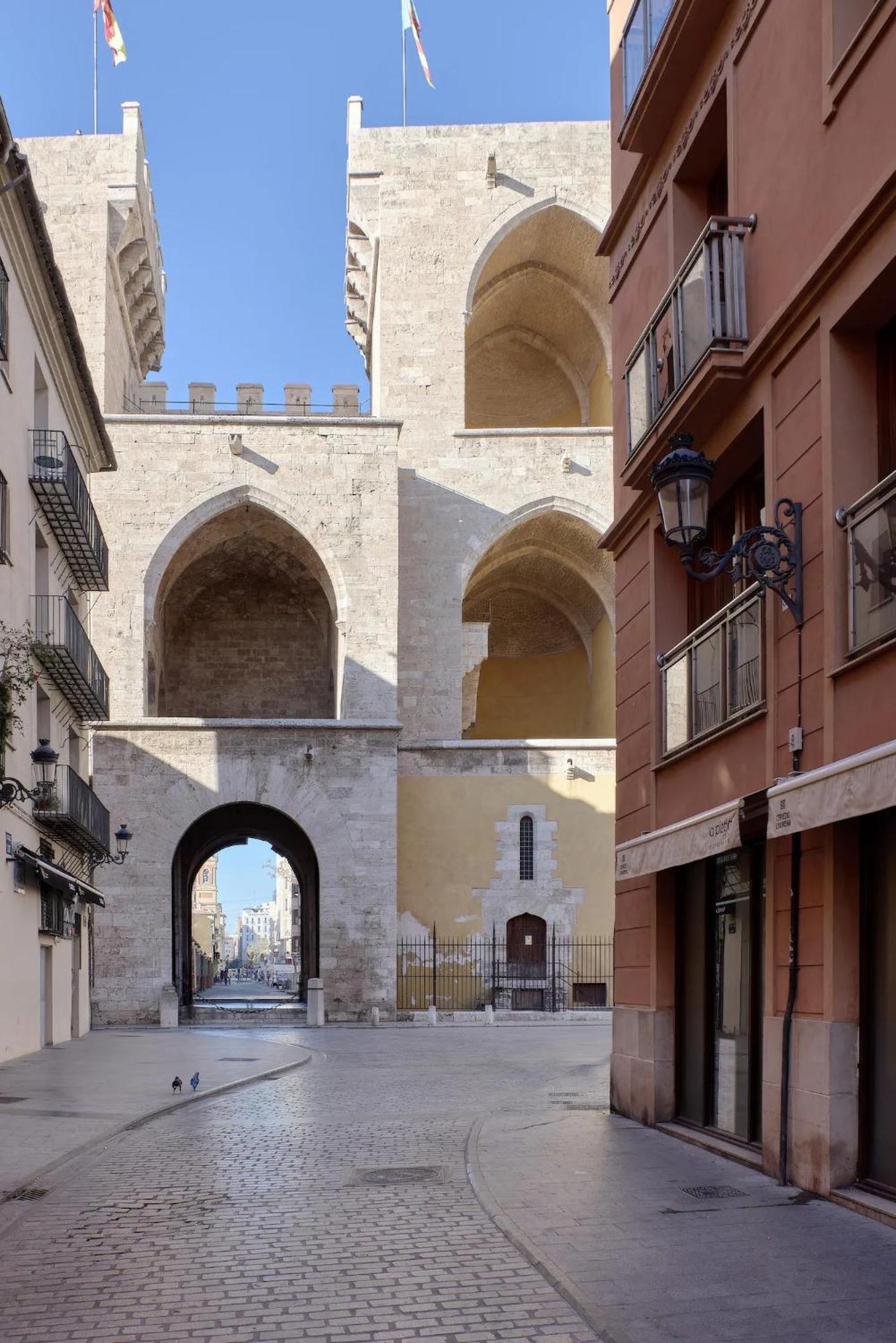 Apartamento De Diseno En La Plaza Del Carmen F1 Valencia Buitenkant foto